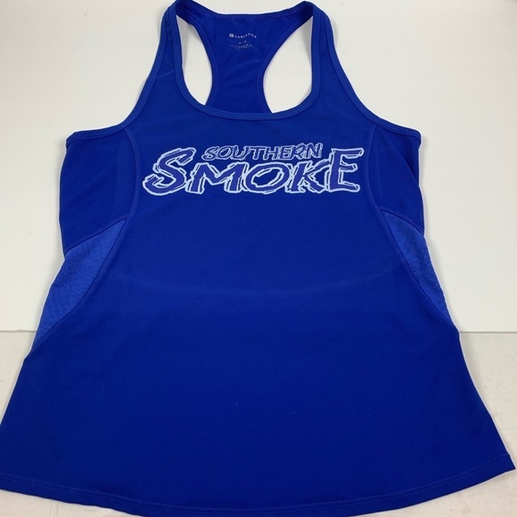 Fabletics Vibrant Blue & White Southern Smoke Tank - Picture 9 of 9
